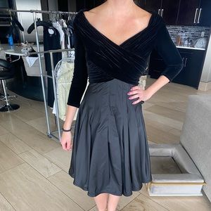 Tadashi Velvet Dress